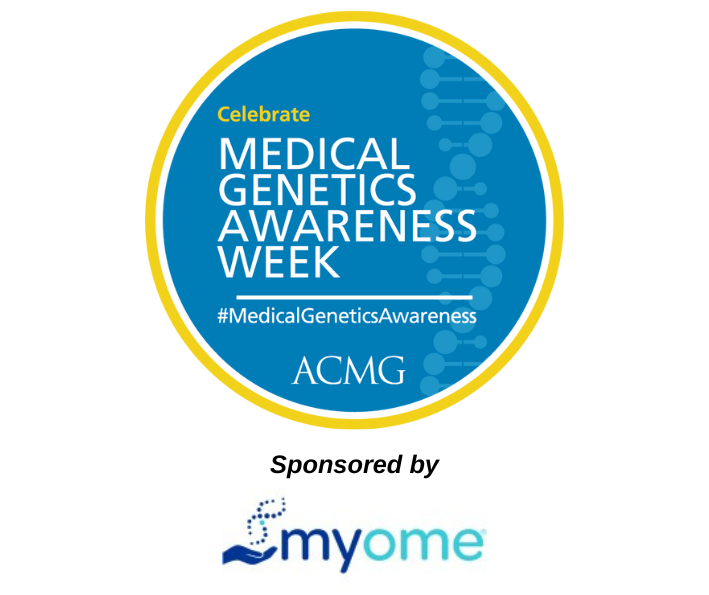 Medical Genetics Awareness Week medallion